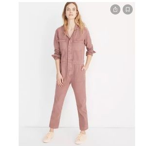 Madewell Blush Coverall Jumpsuit